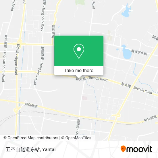 五卒山隧道东站 map