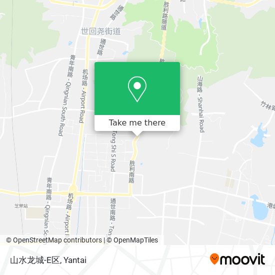 山水龙城-E区 map