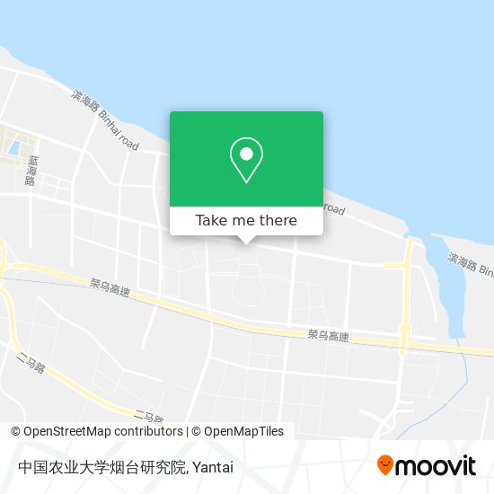 中国农业大学烟台研究院 map
