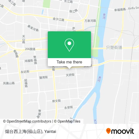 烟台西上海(福山店) map