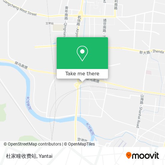 杜家疃收费站 map