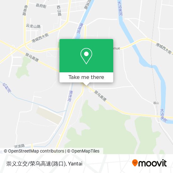 崇义立交/荣乌高速(路口) map