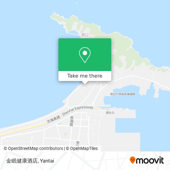 金眠健康酒店 map