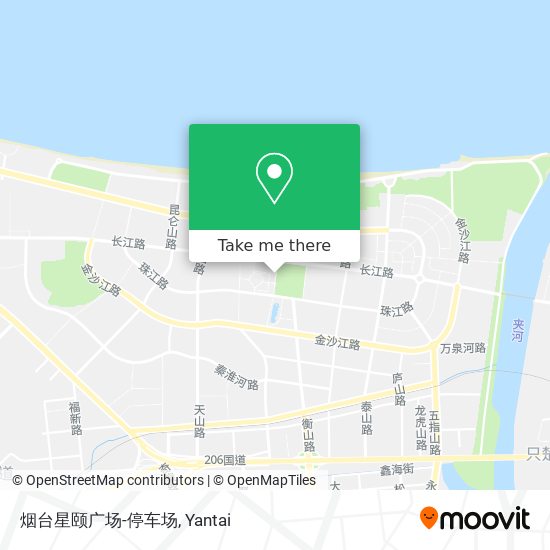 烟台星颐广场-停车场 map