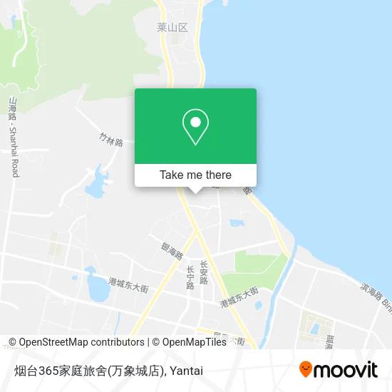 烟台365家庭旅舍(万象城店) map