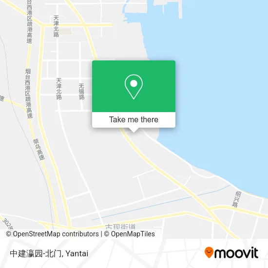 中建瀛园-北门 map