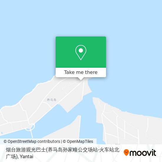 烟台旅游观光巴士(养马岛孙家疃公交场站-火车站北广场) map