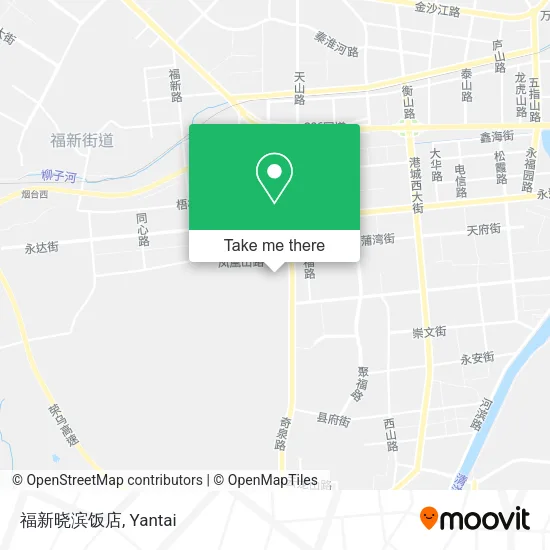福新晓滨饭店 map