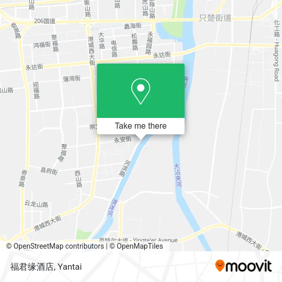 福君缘酒店 map