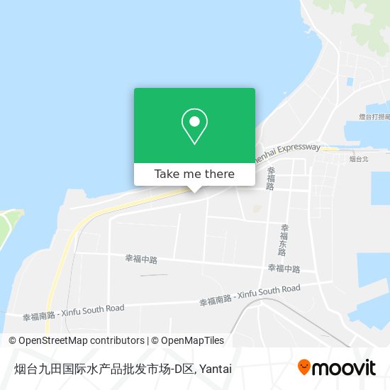 烟台九田国际水产品批发市场-D区 map