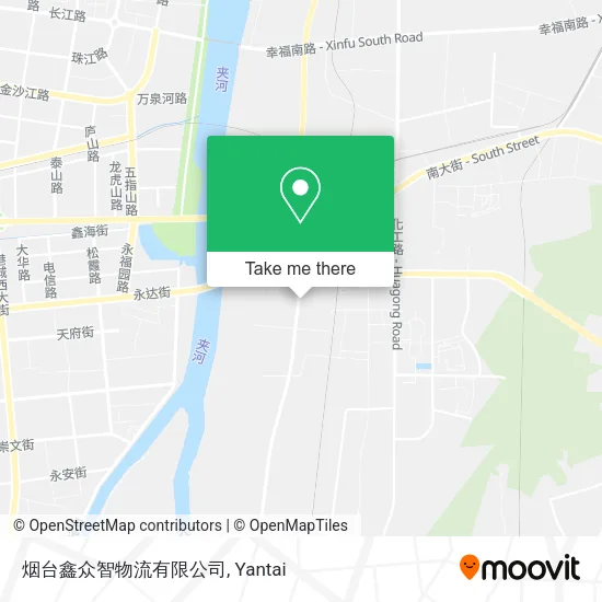 烟台鑫众智物流有限公司 map