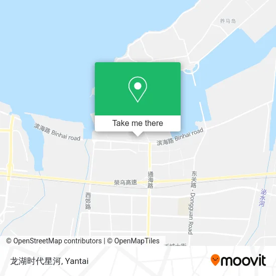 龙湖时代星河 map