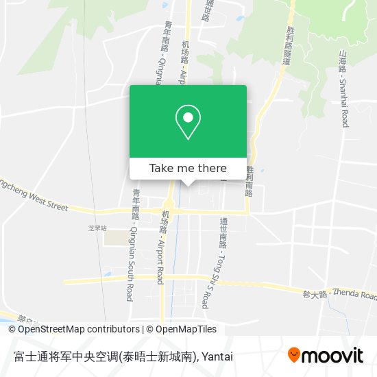 富士通将军中央空调(泰晤士新城南) map