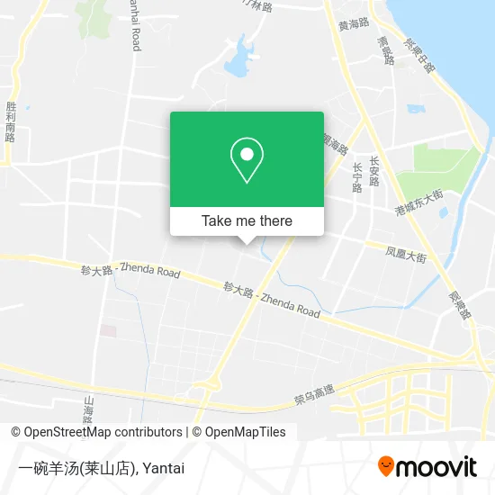 一碗羊汤(莱山店) map