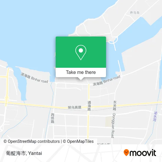 葡醍海市 map