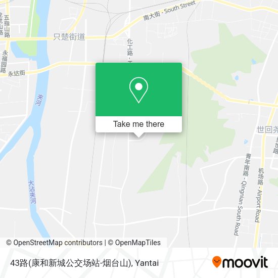 43路(康和新城公交场站-烟台山) map