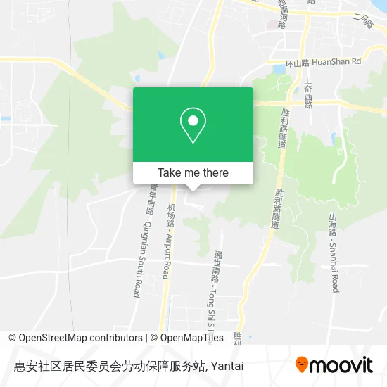 惠安社区居民委员会劳动保障服务站 map