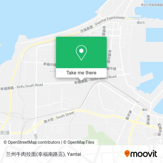 兰州牛肉拉面(幸福南路店) map