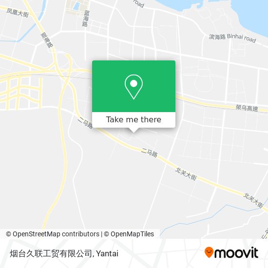 烟台久联工贸有限公司 map