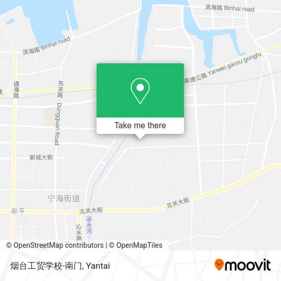 烟台工贸学校-南门 map