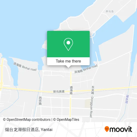 烟台龙湖假日酒店 map