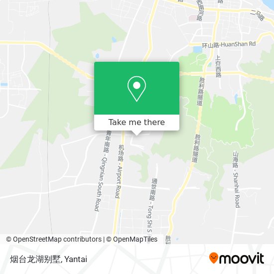 烟台龙湖别墅 map