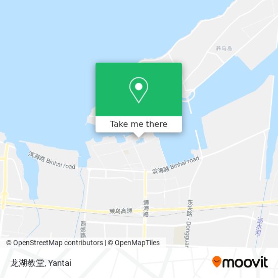 龙湖教堂 map