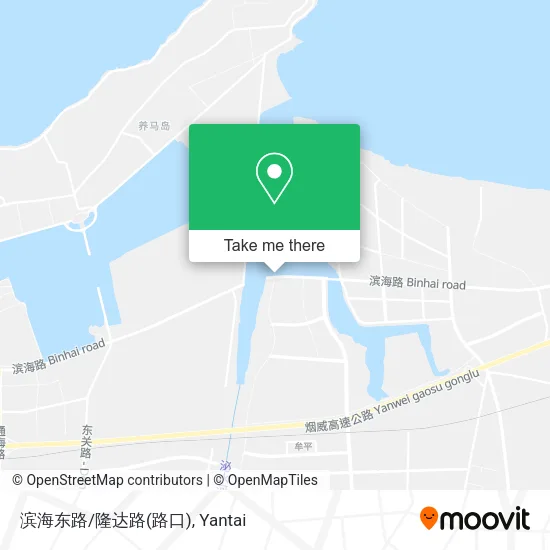 滨海东路/隆达路(路口) map