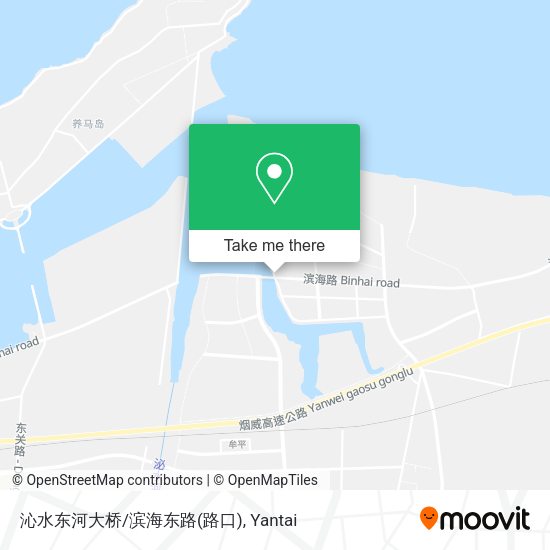 沁水东河大桥/滨海东路(路口) map