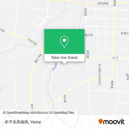 牟平东风御风 map