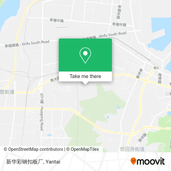 新华彩钢扣板厂 map