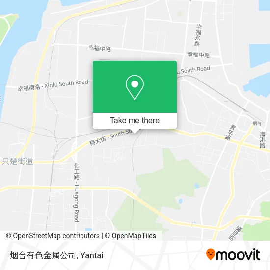 烟台有色金属公司 map