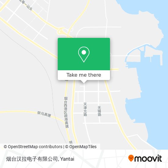 烟台汉拉电子有限公司 map