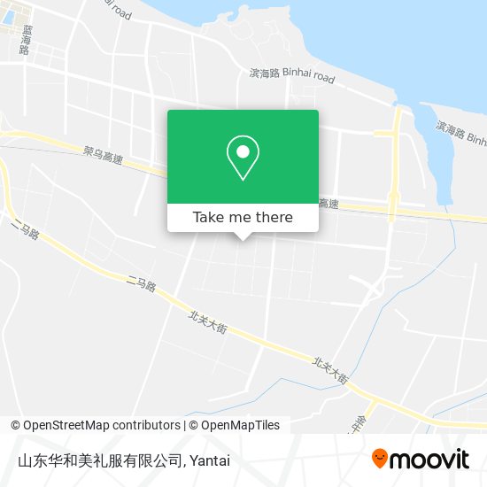 山东华和美礼服有限公司 map