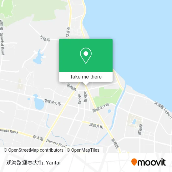 观海路迎春大街 map