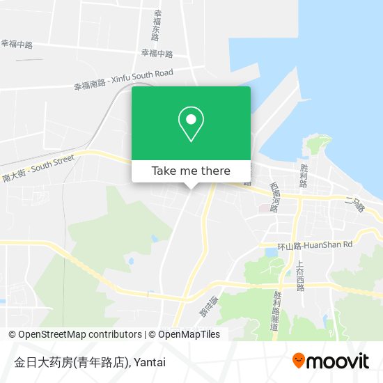 金日大药房(青年路店) map