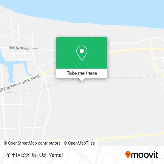 牟平区蛤堆后水场 map