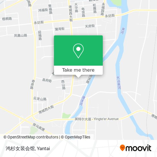 鸿杉女装会馆 map