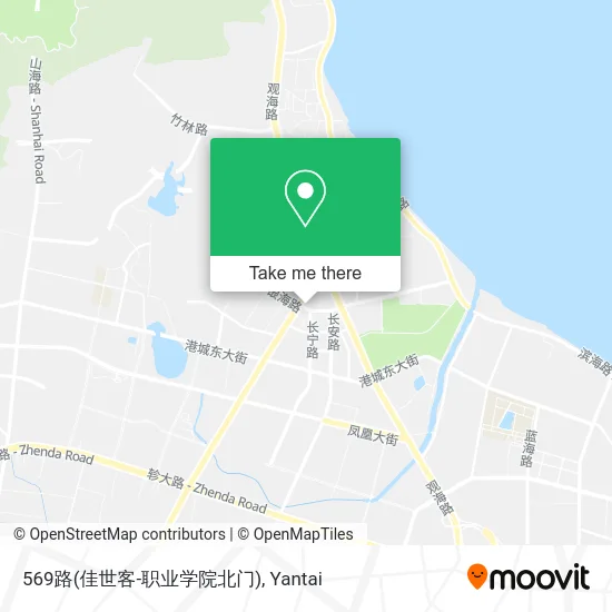 569路(佳世客-职业学院北门) map