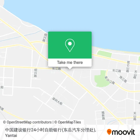 中国建设银行24小时自助银行(东岳汽车分理处) map