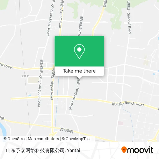 山东予众网络科技有限公司 map