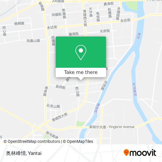 奥林峰情 map