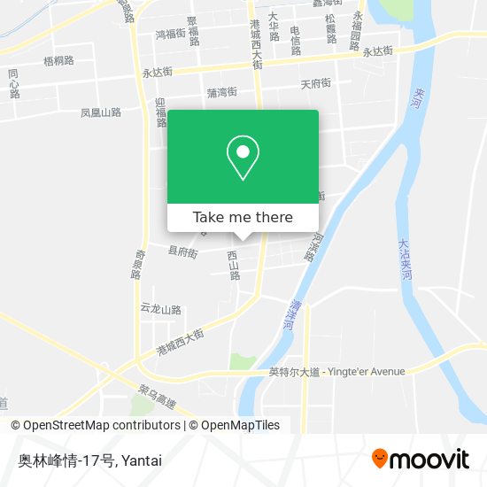奥林峰情-17号 map