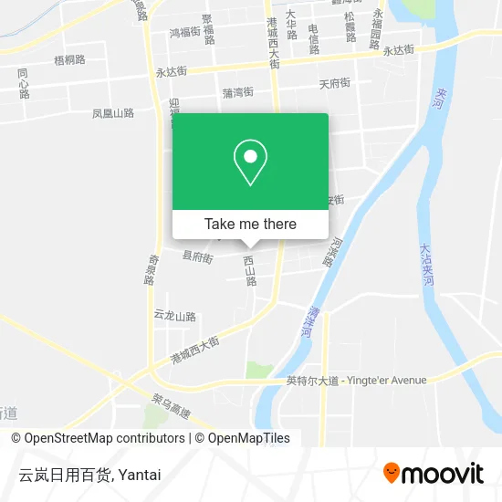 云岚日用百货 map