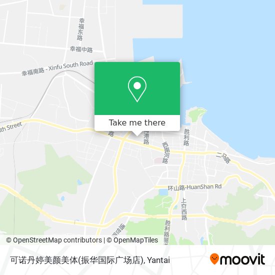 可诺丹婷美颜美体(振华国际广场店) map