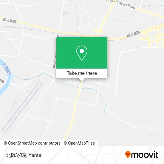 北陈家疃 map