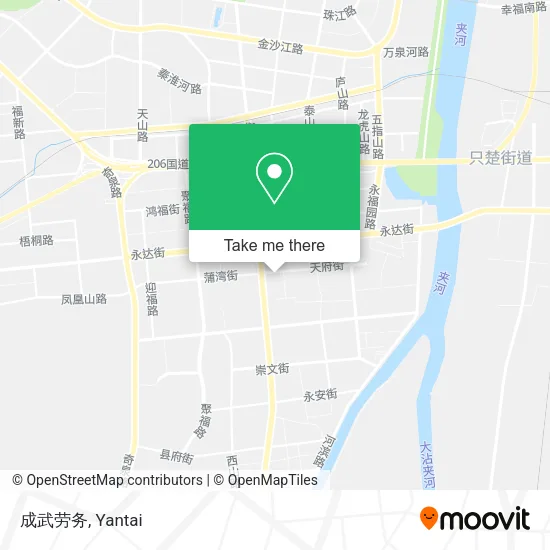 成武劳务 map
