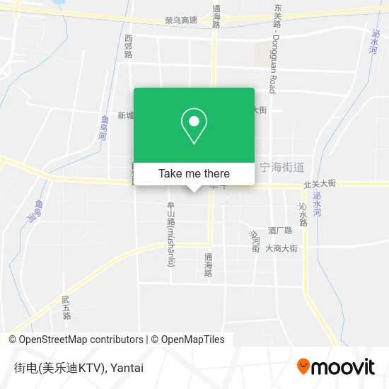 街电(美乐迪KTV) map