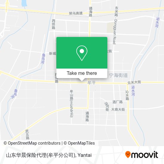 山东华晨保险代理(牟平分公司) map