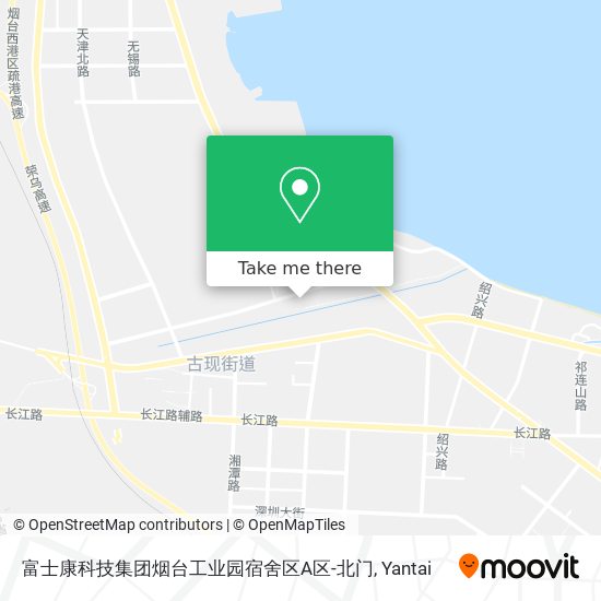 富士康科技集团烟台工业园宿舍区A区-北门 map